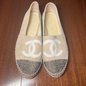 Hermes sequin espadrille